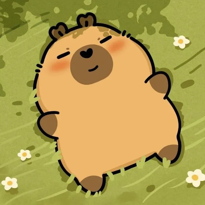 hình capybara chibi cực đẹp hình capybara chibi cực đẹp