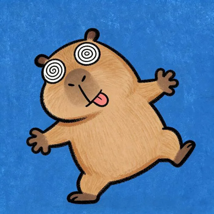 hình capybara chibi đẹp hình capybara chibi đẹp