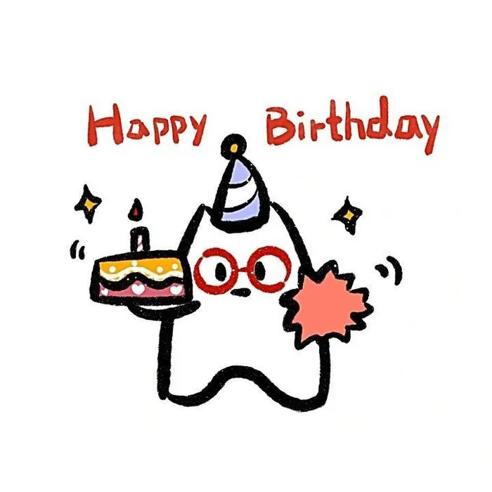 meme chúc mừng sinh nhật biểu cảm cute
