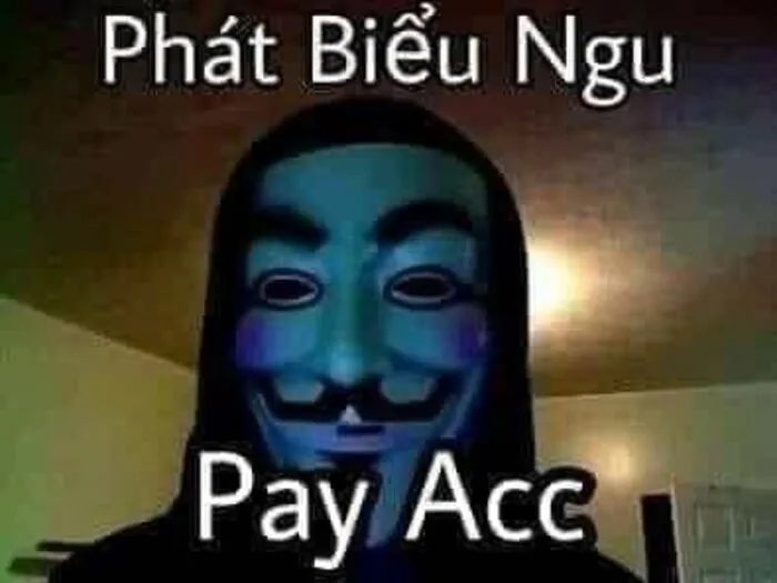 meme chửi phản ứng lầy lội