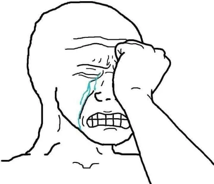 meme face nhìn sang bên