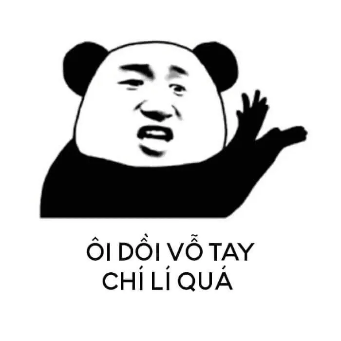 meme gấu trúc mặt hài meme gấu trúc mặt hài