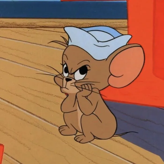 meme jerry bất lực