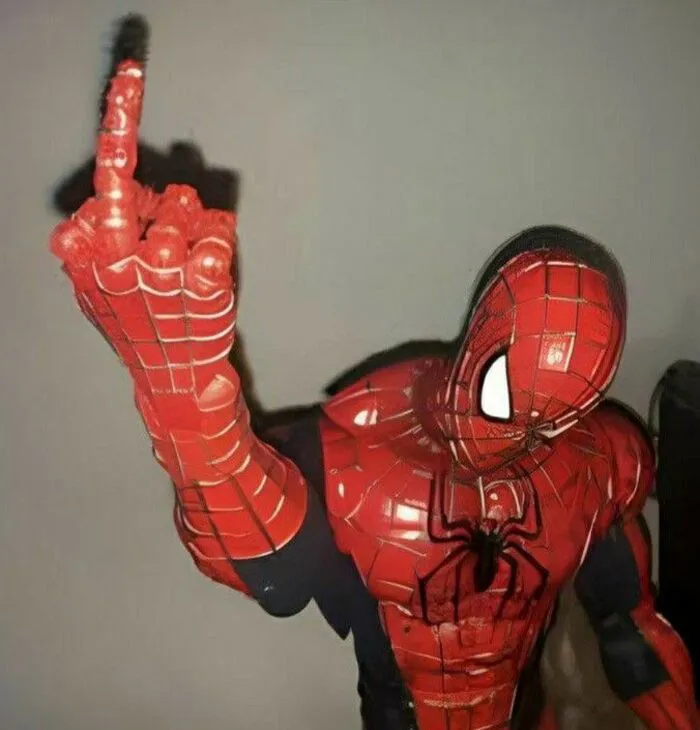 meme spiderman ngón giữa meme spiderman ngón giữa